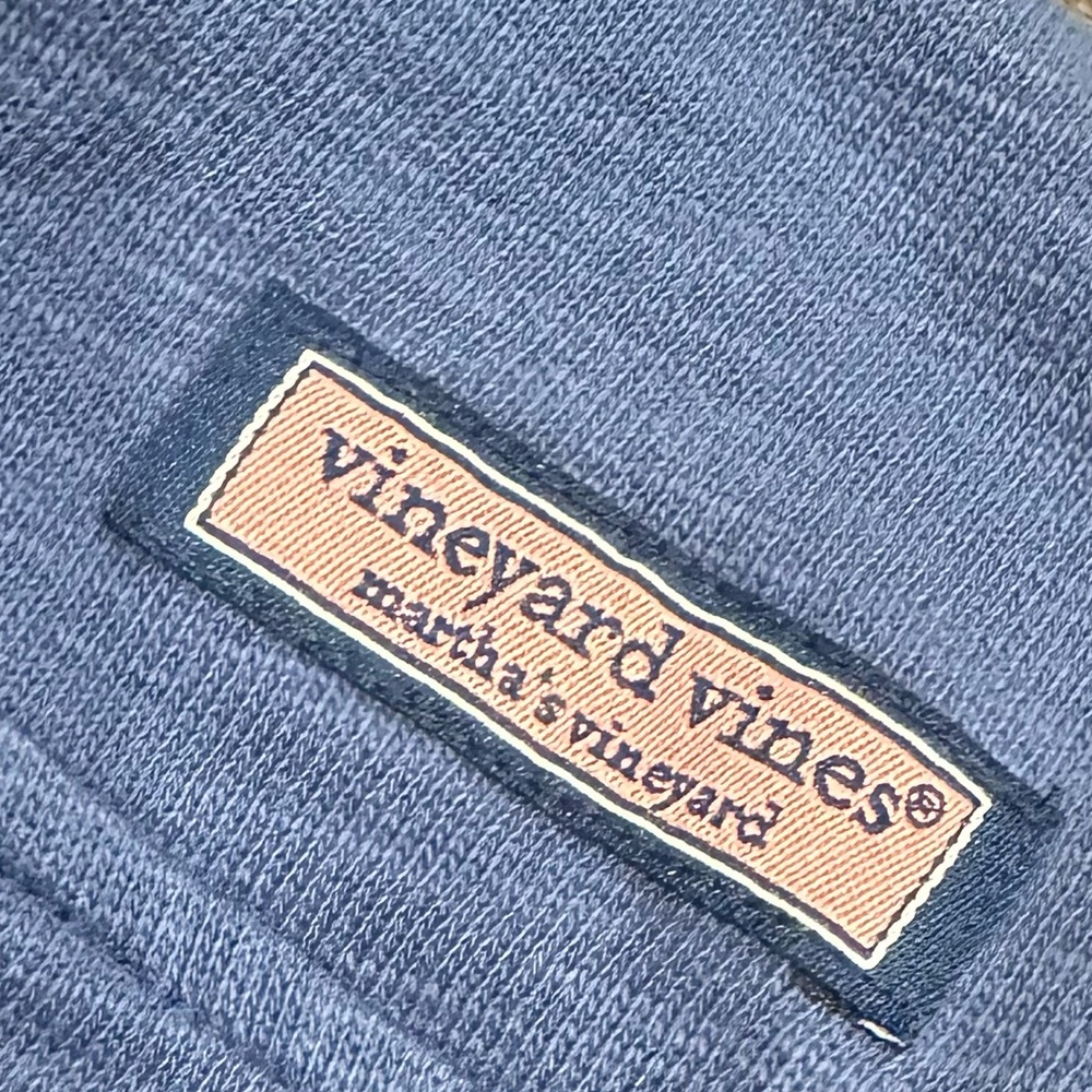 EUC Women's L Martha's Vineyard Blue Pullover sweatshirt LS casual top - Picture 3 of 4